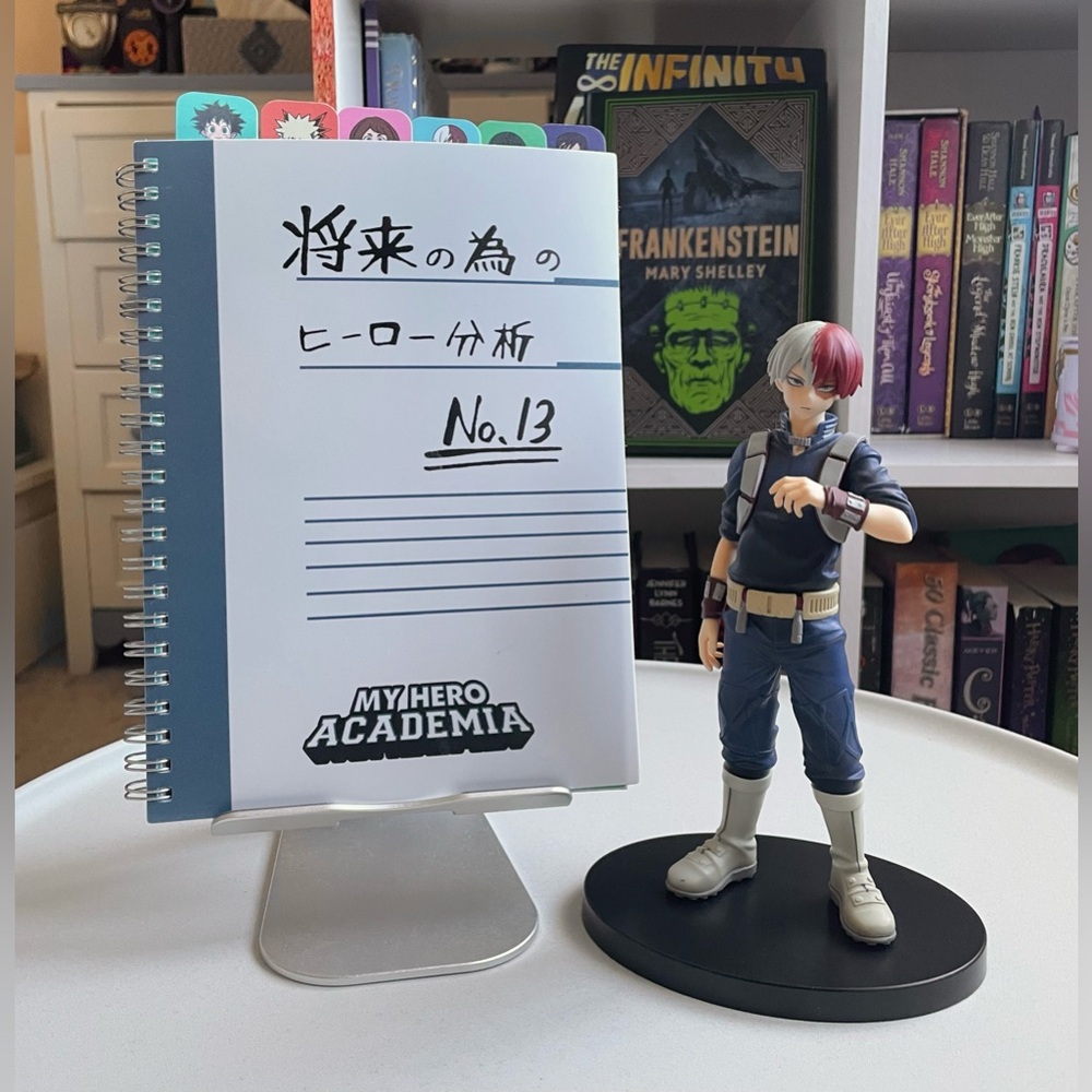 Hot Topic’s BNHA Campus Journal + Shoto Todoroki Collectable Figurine